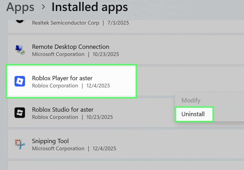 Roblox: “Error Was Encountered During Authentication” Fixes