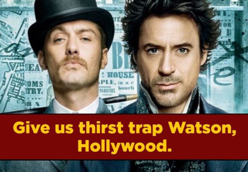 'Sherlock Homes' Watson Is (Canonically) Supposed To Be Stupid Hot