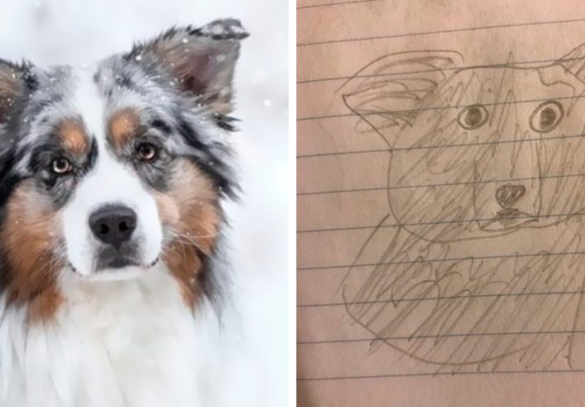 Student Takes Portrait Requests, And The Result Is So Hilariously Bad That People Want More