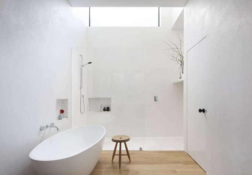 Stunningly Simple Master Bath