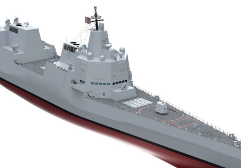 The Navy's Next-Gen Guided-Missile Destroyer Is Backtracking On Stealth ... For Some Reason