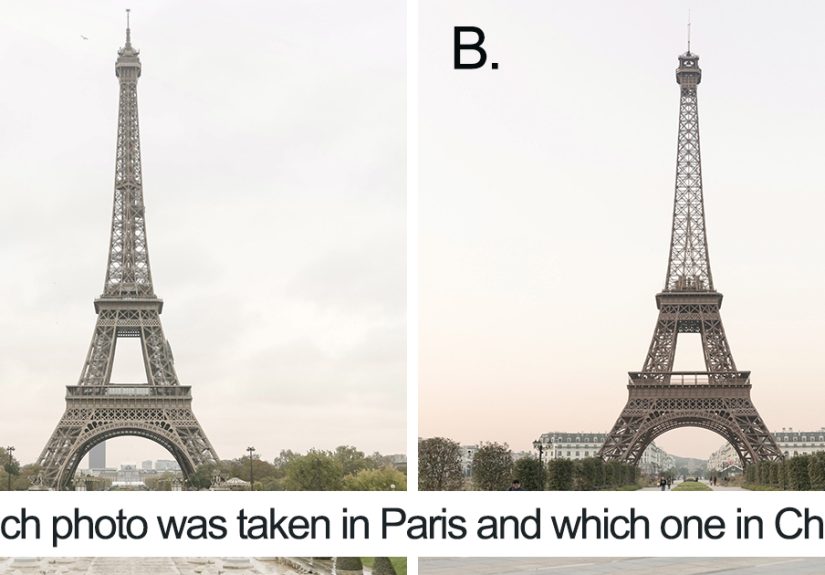 When Chinese Rip Offs Go Too Far: 40 Side-By-Side Pictures Of Paris, And Its Chinese Knockoff Look Awfully Similar